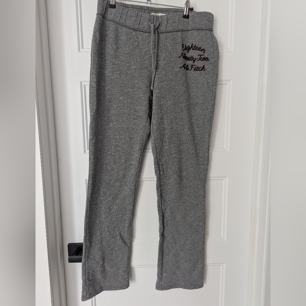Abercrombie & Fitch Gray Track Pants